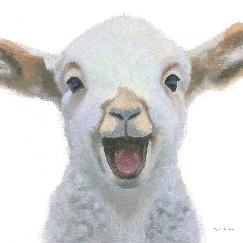 Farm Friends I art print by Myles Sullivan for $57.95 CAD