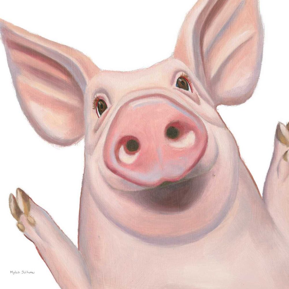 Farm Friends IV art print by Myles Sullivan for $57.95 CAD