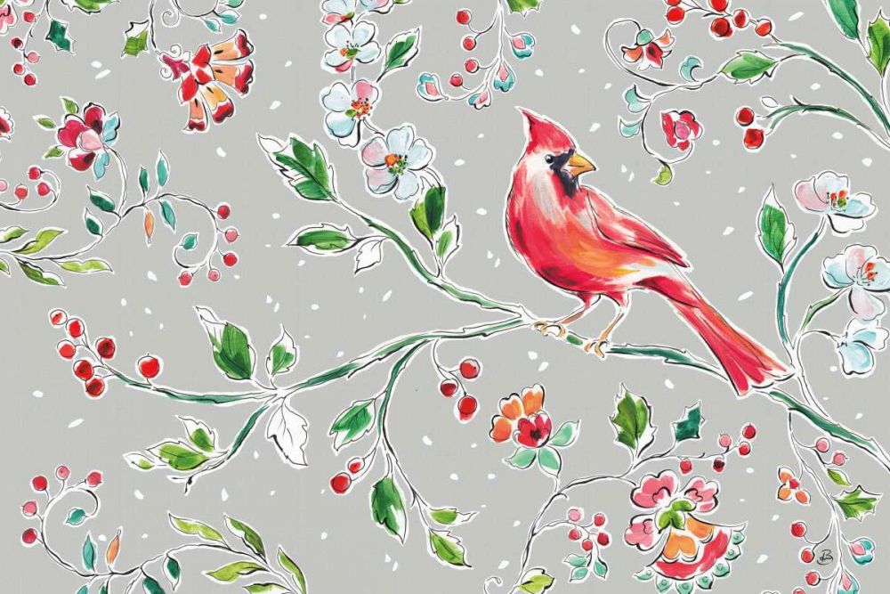 Holiday Wings II art print by Daphne Brissonnet for $57.95 CAD