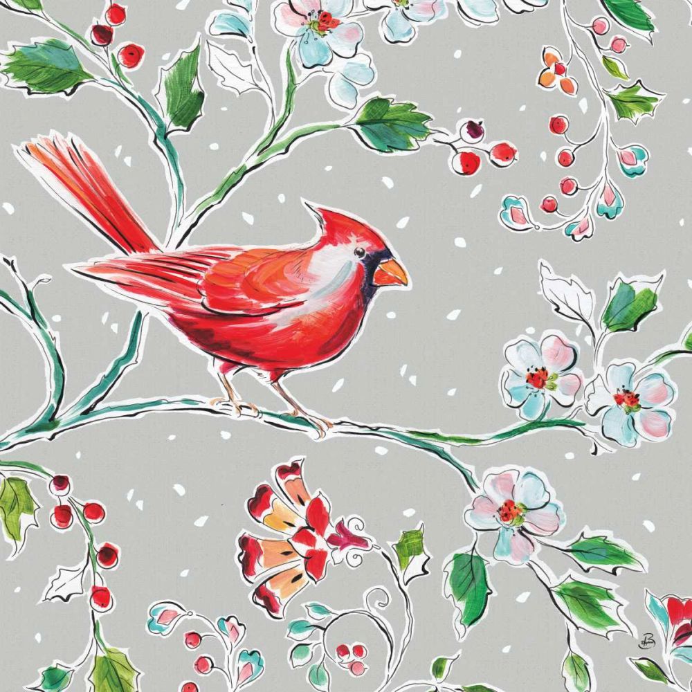 Holiday Wings III art print by Daphne Brissonnet for $57.95 CAD