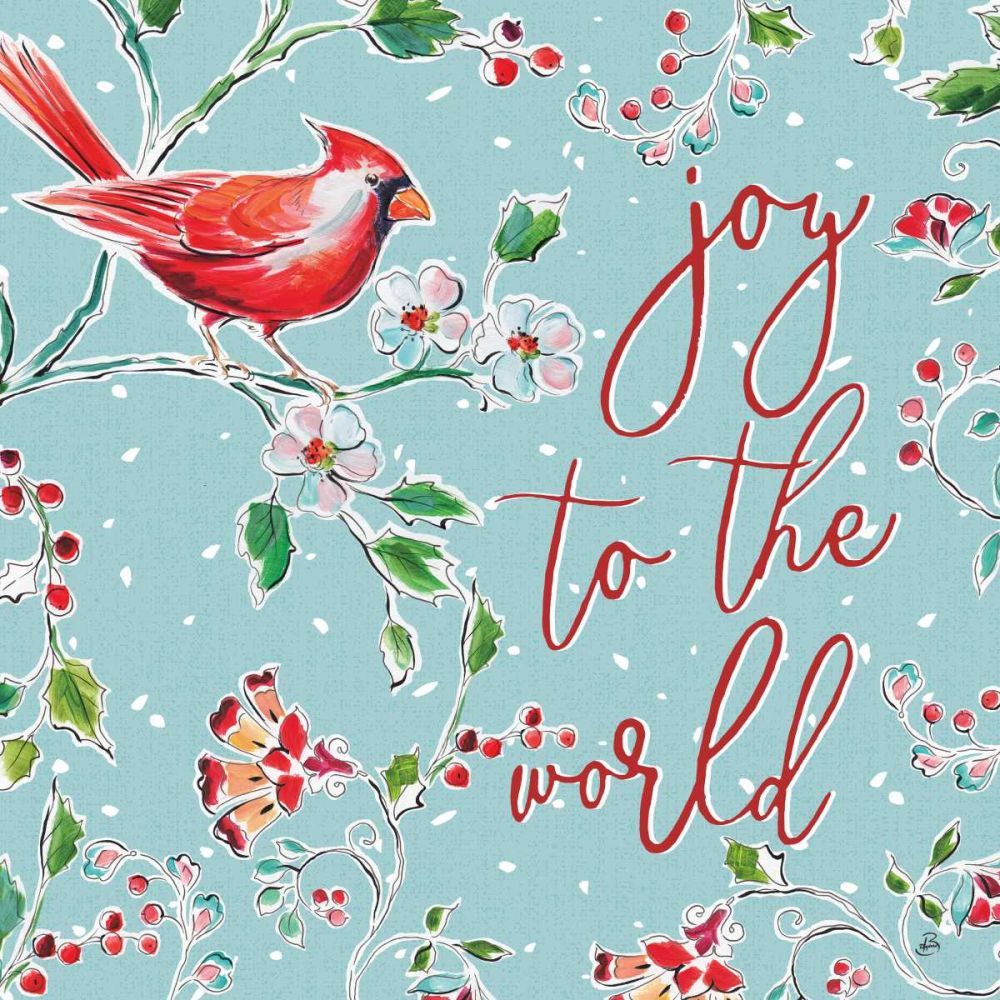 Holiday Wings V Blue art print by Daphne Brissonnet for $57.95 CAD