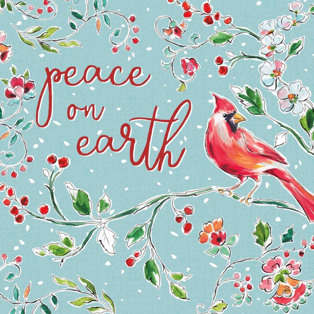 Holiday Wings VI Blue art print by Daphne Brissonnet for $57.95 CAD