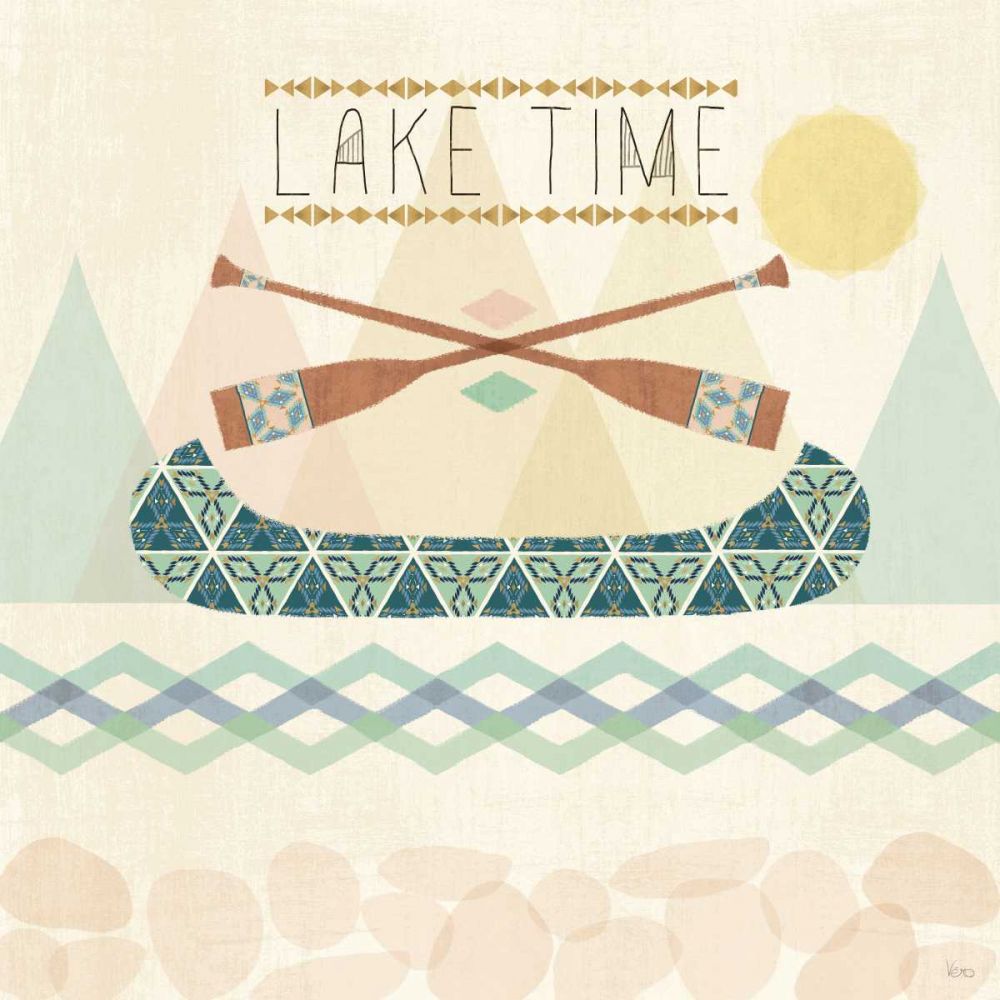 Outdoor Geo IV art print by Veronique Charron for $57.95 CAD