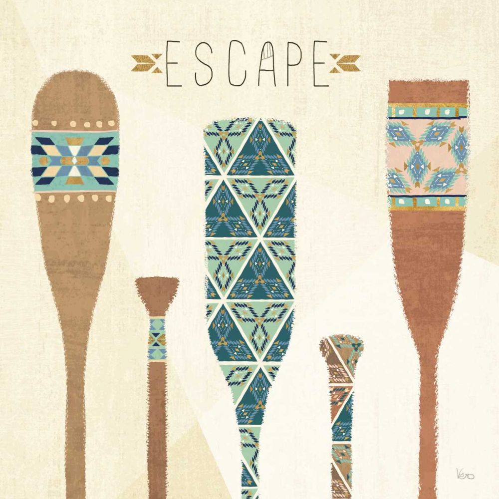 Outdoor Geo VI art print by Veronique Charron for $57.95 CAD