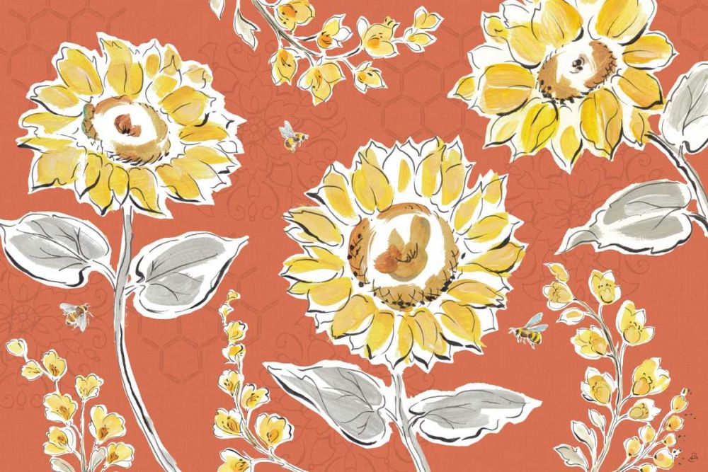 Bee Happy I Spice art print by Daphne Brissonnet for $57.95 CAD