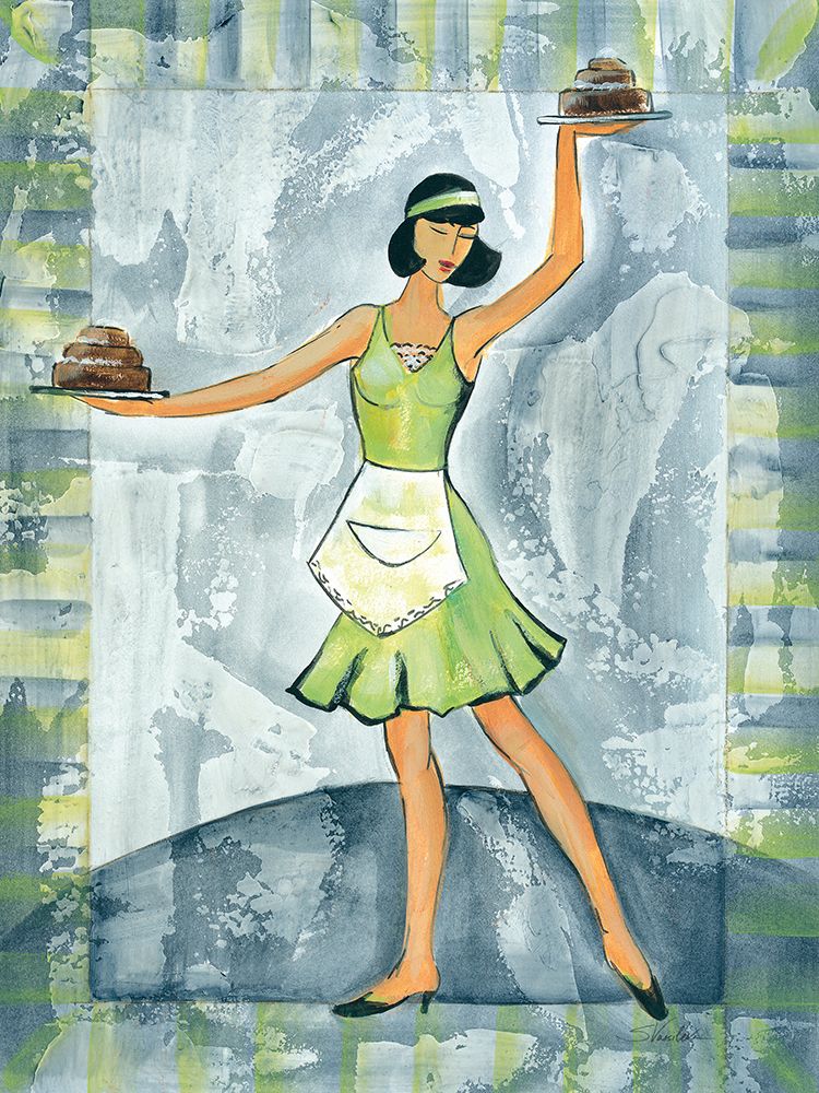 Happy Housewife IV art print by Silvia Vassileva for $57.95 CAD