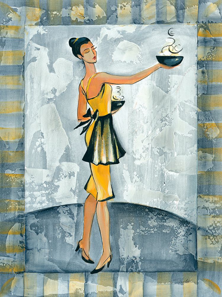 Happy Housewife I art print by Silvia Vassileva for $57.95 CAD