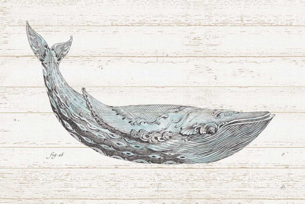 Underwater Life I Blue art print by Daphne Brissonnet for $57.95 CAD