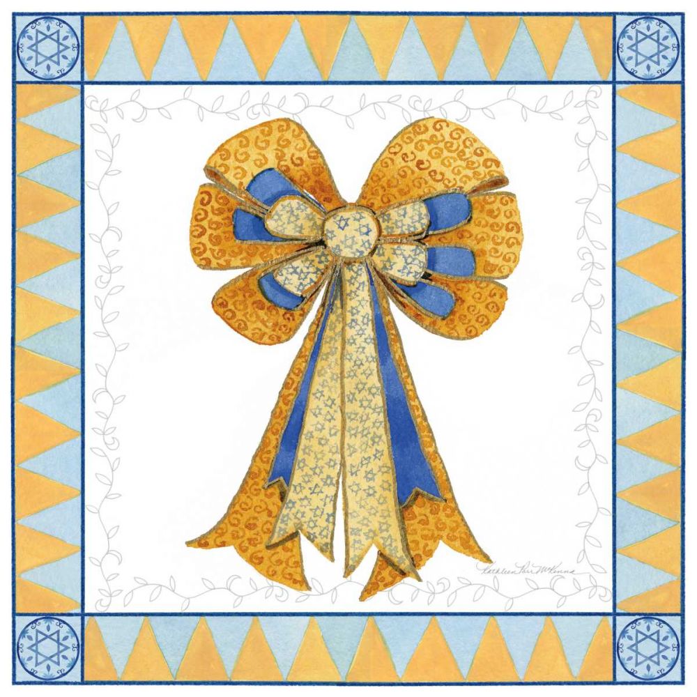 Celebrating Hanukkah IV art print by Kathleen Parr McKenna for $57.95 CAD