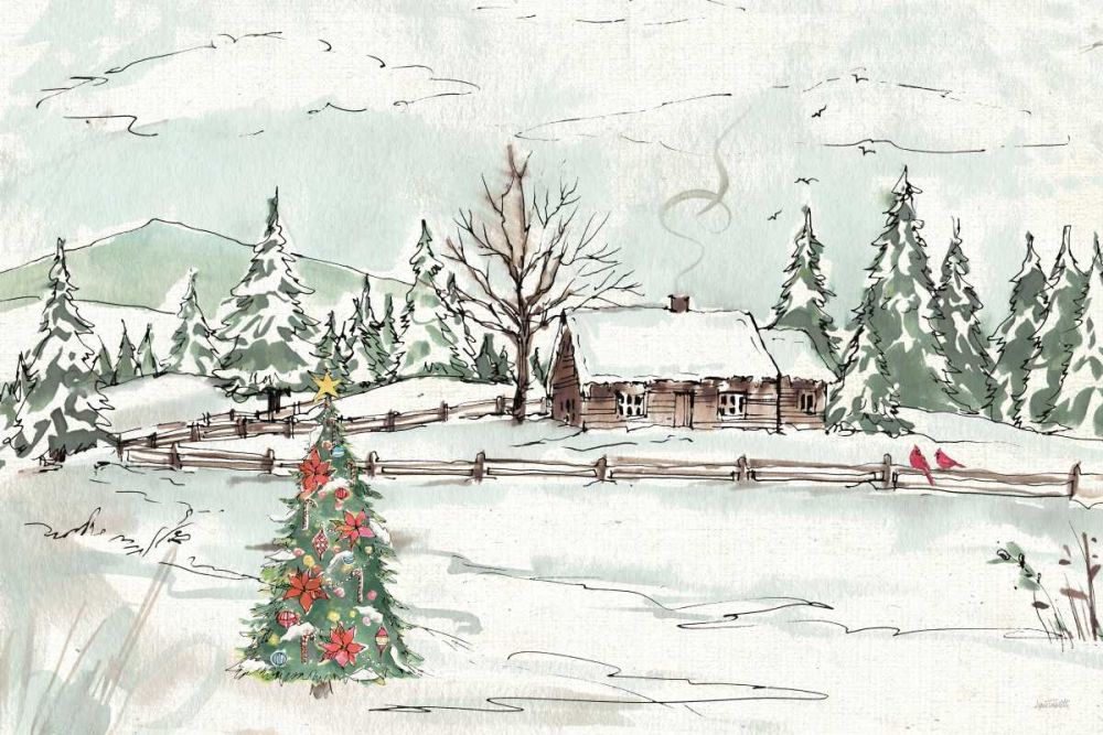 Seasonal Charm X art print by Anne Tavoletti for $57.95 CAD