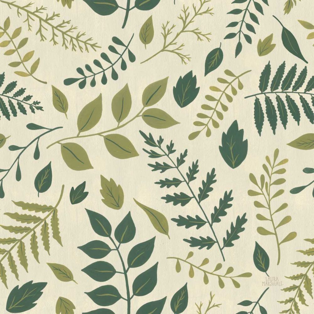 Autumn Garden Pattern VII art print by Laura Marshall for $57.95 CAD