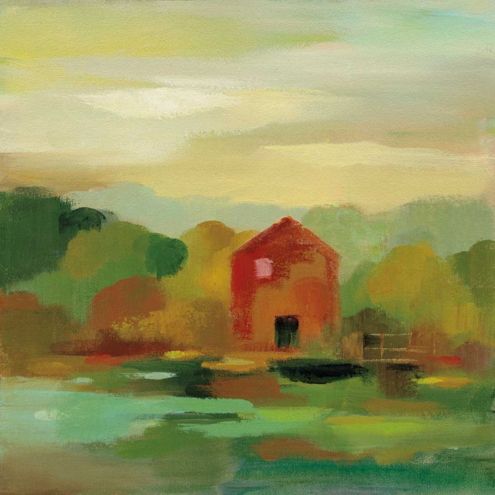 October Farm II v2 art print by Silvia Vassileva for $57.95 CAD