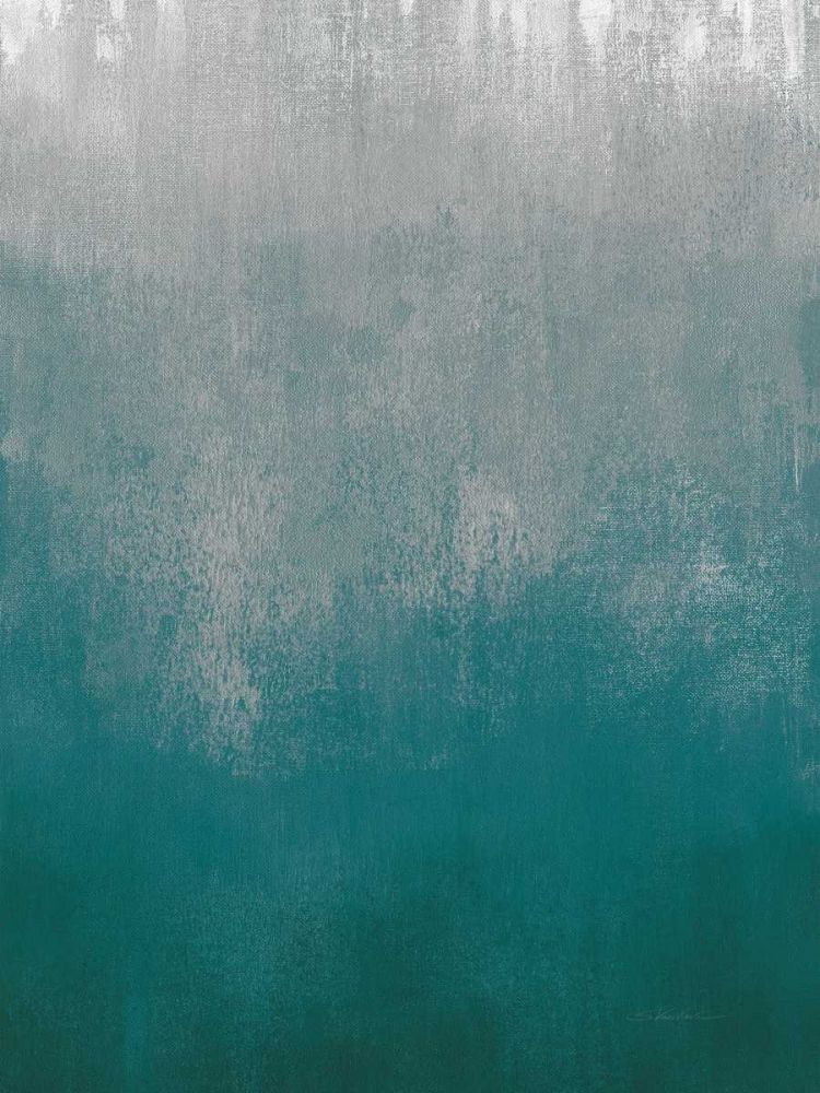 Silver Wave I Green Crop art print by Silvia Vassileva for $57.95 CAD