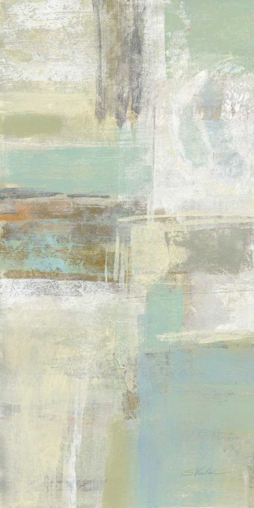 Shades of Celedon II art print by Silvia Vassileva for $57.95 CAD