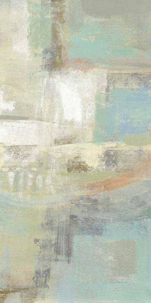 Shades of Celedon III art print by Silvia Vassileva for $57.95 CAD