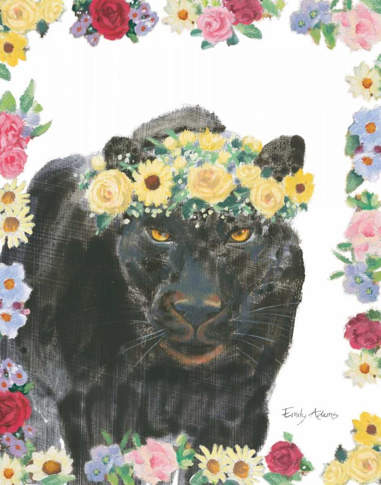Flower Friends V art print by Emily Adams for $57.95 CAD