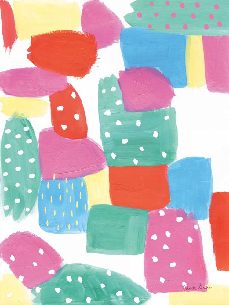 Happy II art print by Farida Zaman for $57.95 CAD