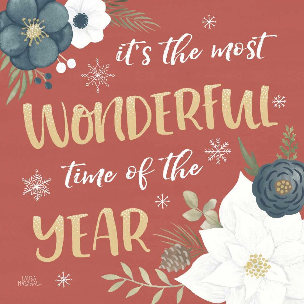 Holiday Garden VIII art print by Laura Marshall for $57.95 CAD