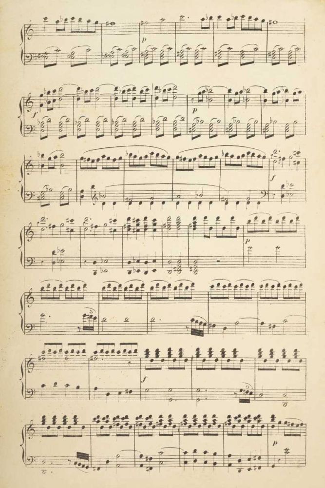 Musical Notes I art print by Wild Apple Portfolio for $57.95 CAD