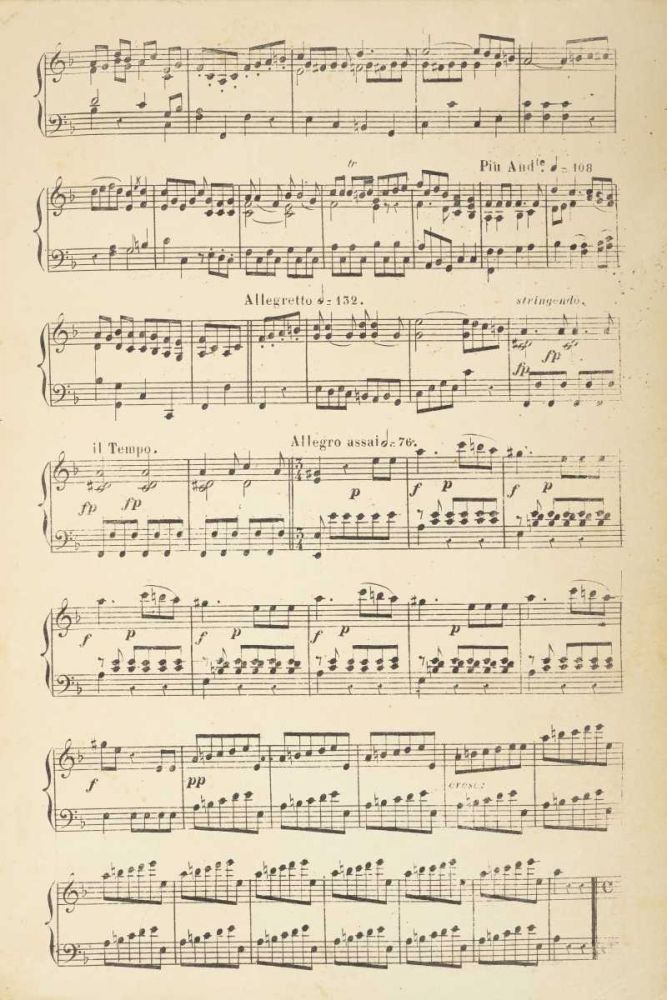 Musical Notes II art print by Wild Apple Portfolio for $57.95 CAD