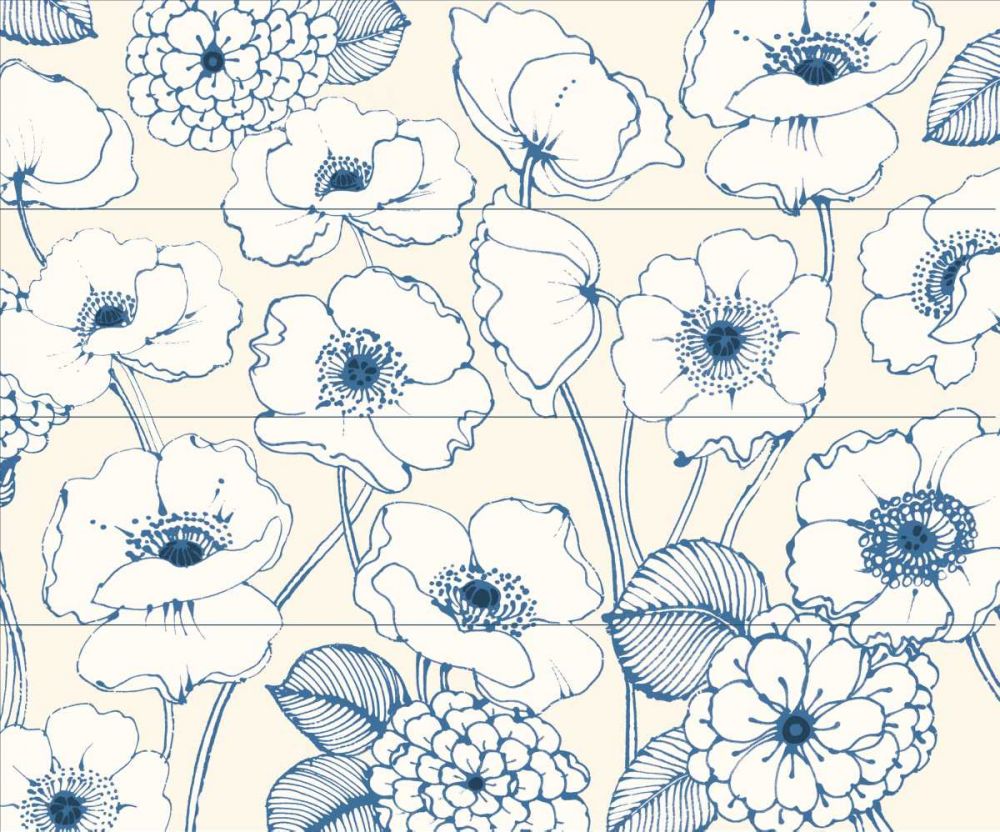 Pen and Ink Flowers I art print by Wild Apple Portfolio for $57.95 CAD