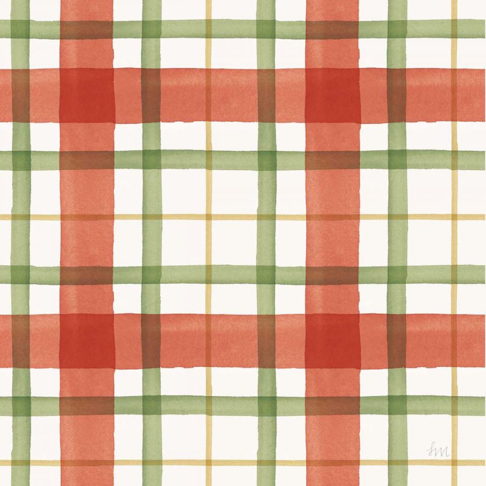 Holiday Garden Pattern X art print by Laura Marshall for $57.95 CAD