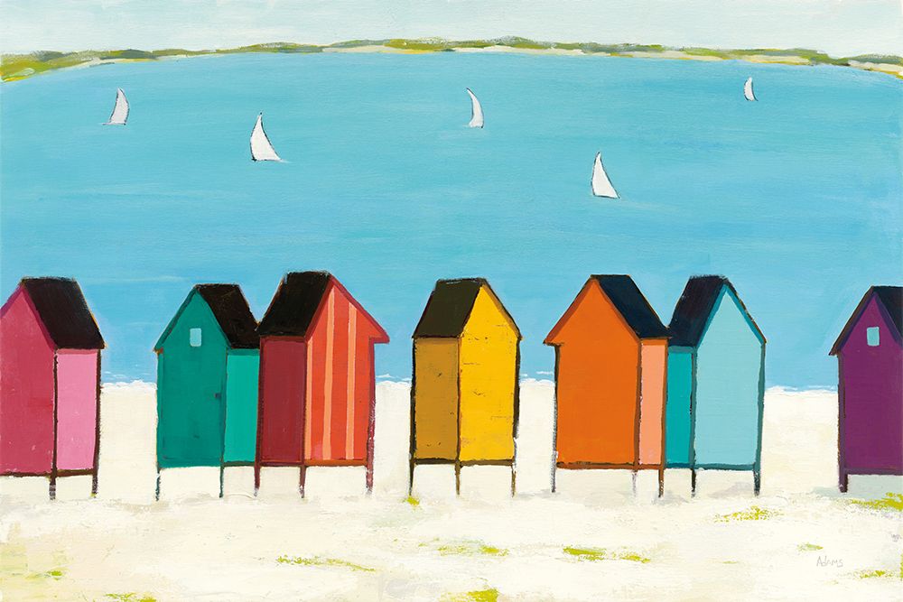 Cabanas I art print by Phyllis Adams for $57.95 CAD