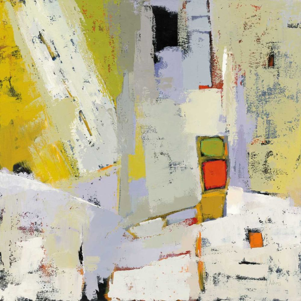 On the Sunnyside of the Street art print by Phyllis Adams for $57.95 CAD
