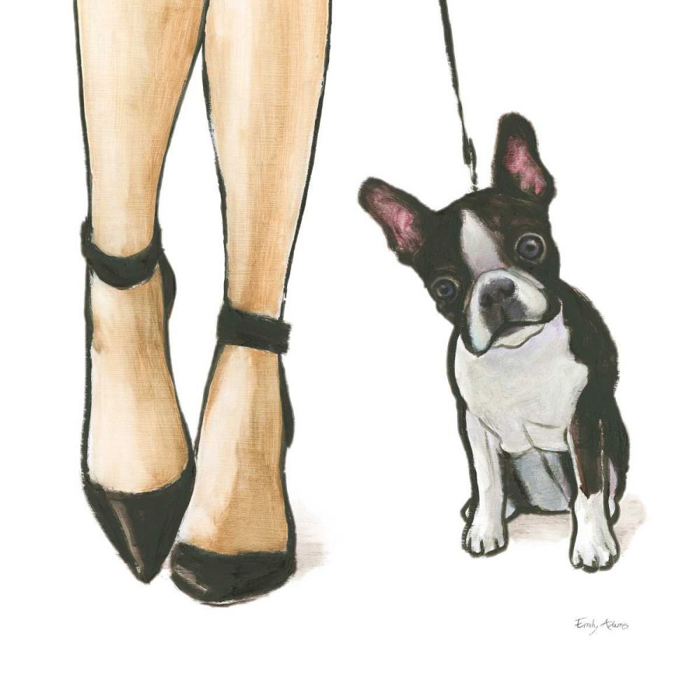 Furry Fashion Friends II art print by Emily Adams for $57.95 CAD