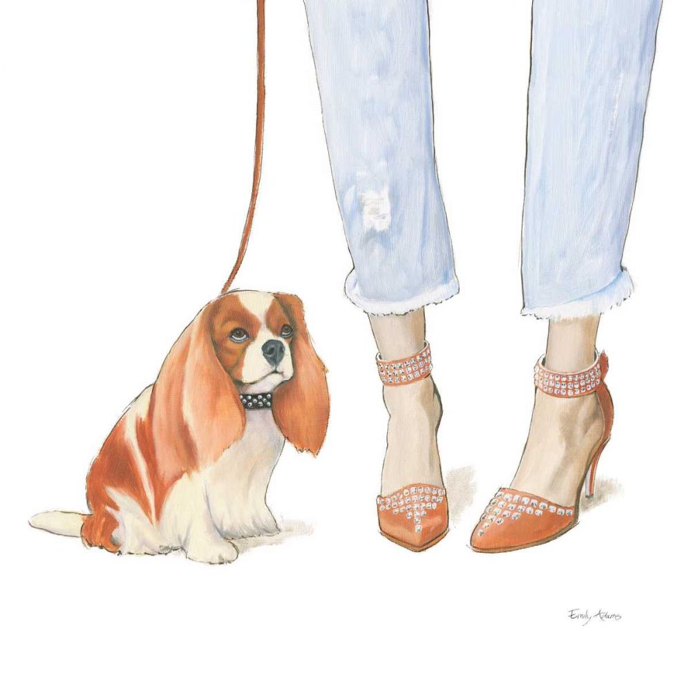 Furry Fashion Friends IV art print by Emily Adams for $57.95 CAD