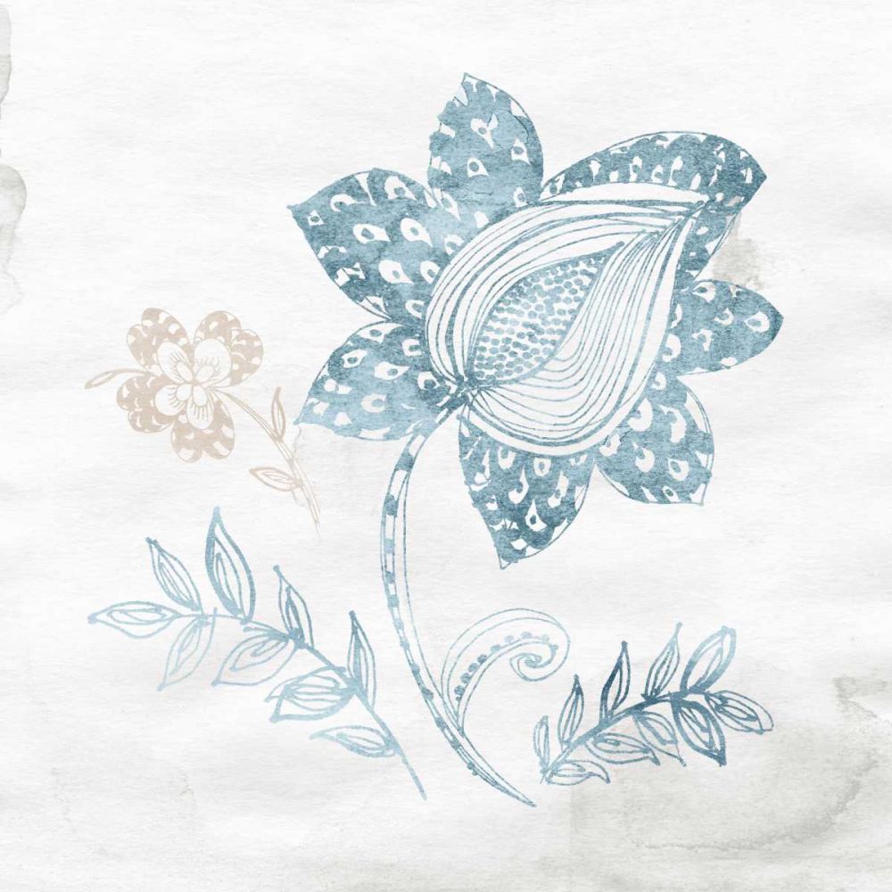 Eastern Boho I Teal art print by Wild Apple Portfolio for $57.95 CAD
