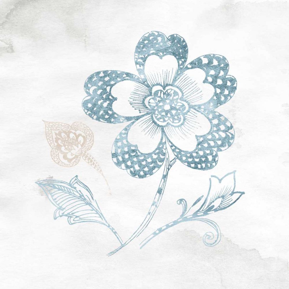 Eastern Boho IV Teal art print by Wild Apple Portfolio for $57.95 CAD