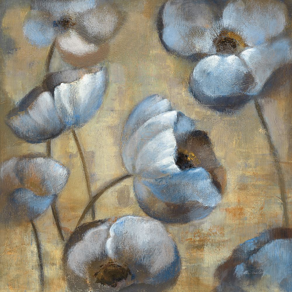 Flowers in Dusk I art print by Silvia Vassileva for $57.95 CAD