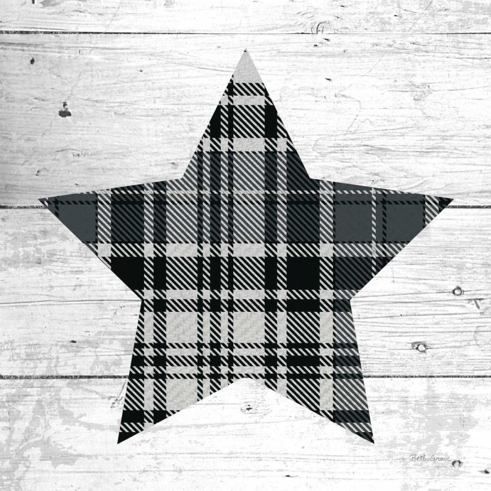 Nordic Holiday XIII Plaid art print by Beth Grove for $57.95 CAD