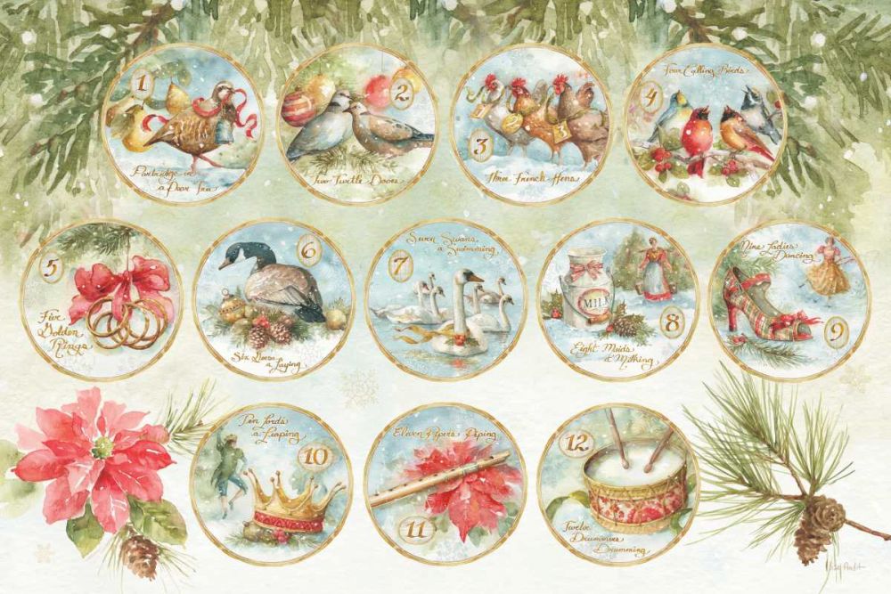12 days of Christmas XIII art print by Lisa Audit for $57.95 CAD
