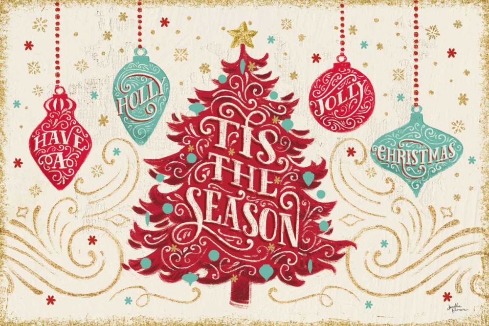 Trimming the Tree II v2 art print by Janelle Penner for $57.95 CAD