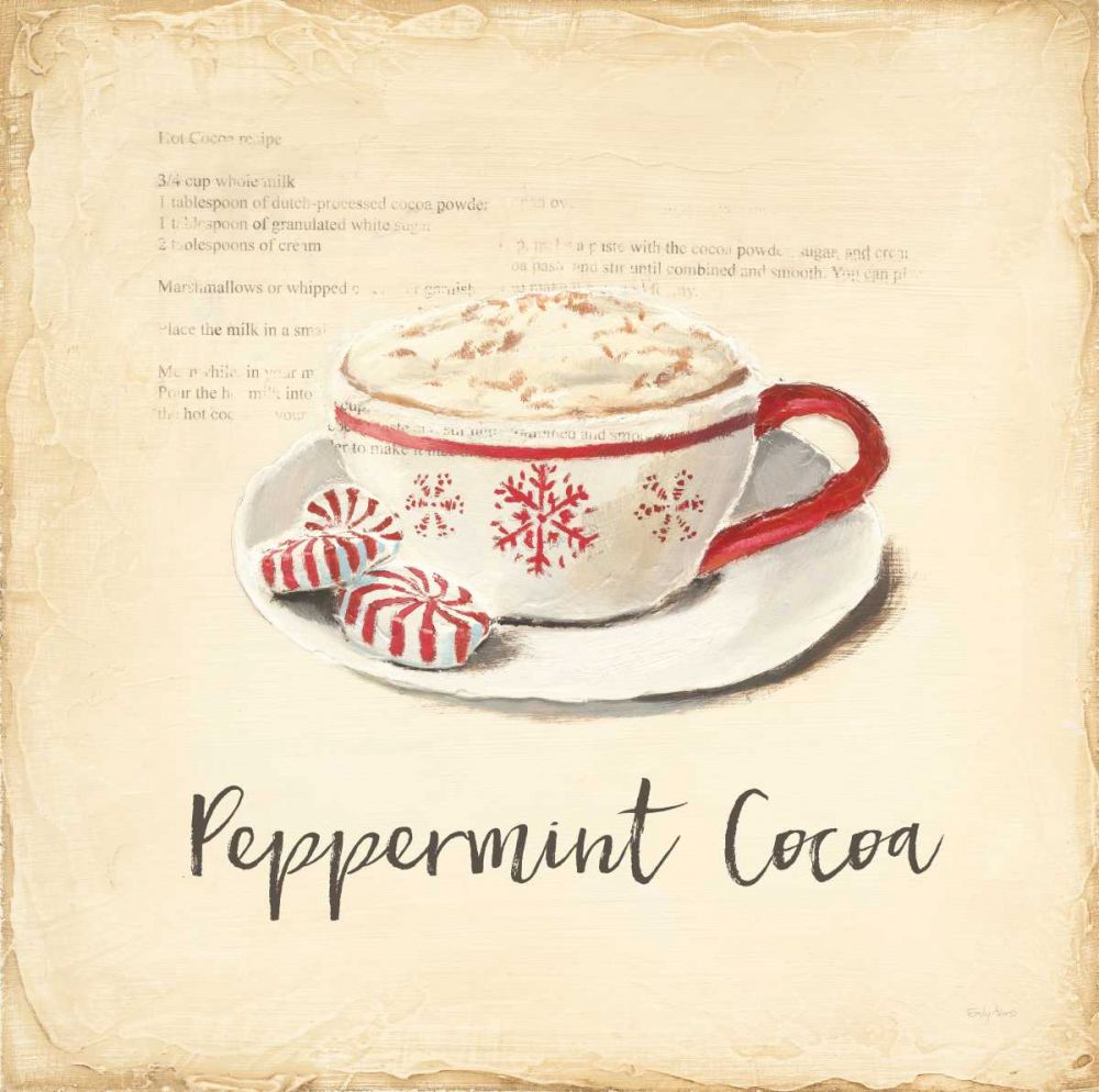Cest Bon Bon Peppermint art print by Emily Adams for $57.95 CAD
