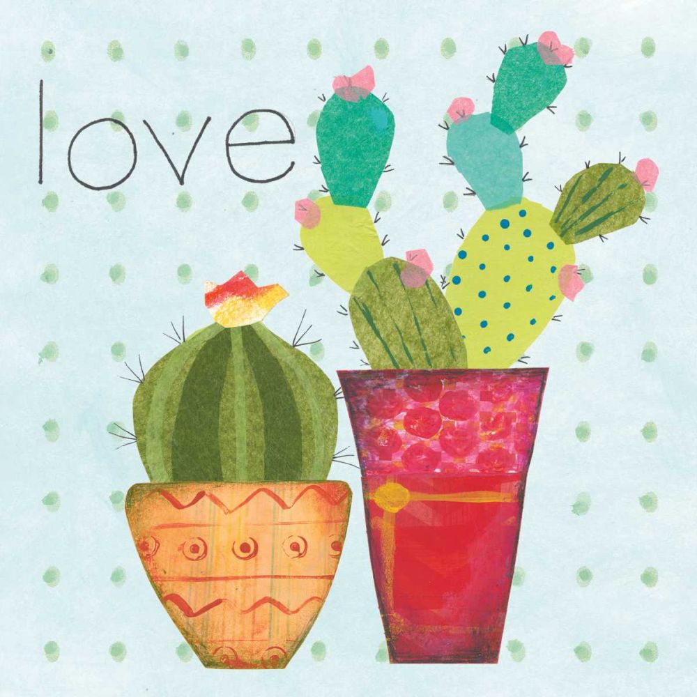 Southwest Cactus III art print by Courtney Prahl for $57.95 CAD
