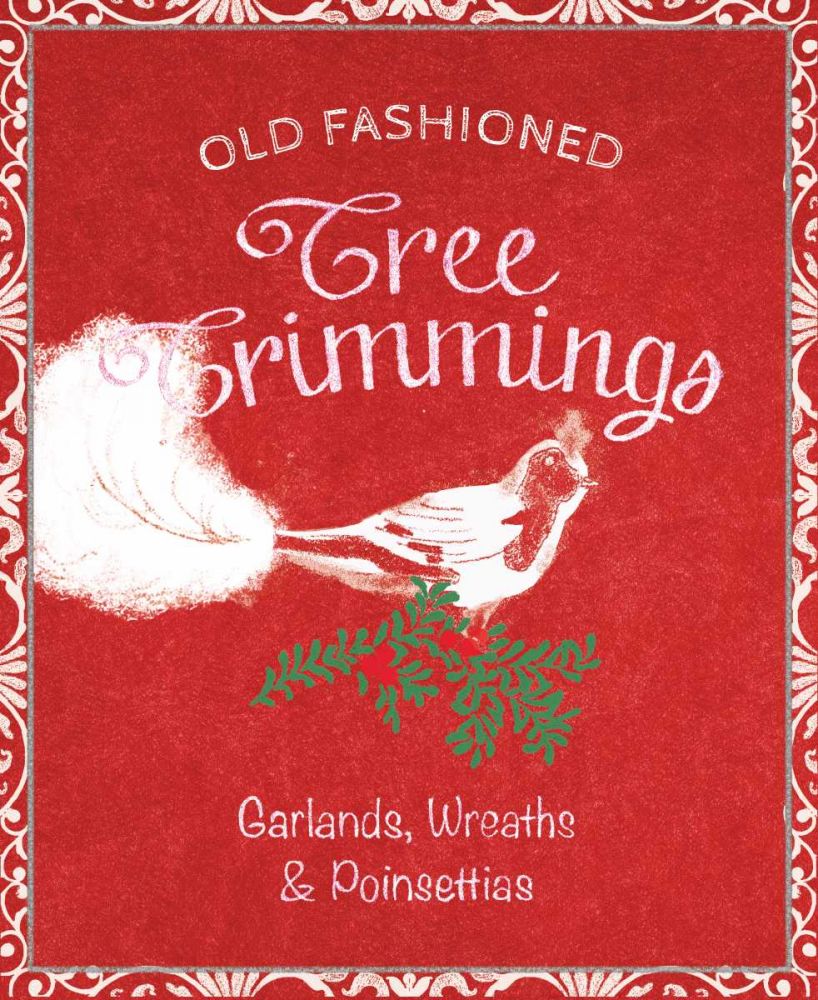 Chalkboard Christmas Signs III on Red art print by Beth Grove for $57.95 CAD