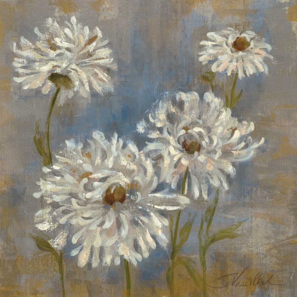 Flowers in Morning Dew II art print by Silvia Vassileva for $57.95 CAD
