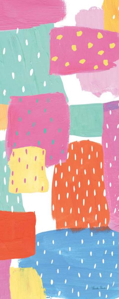 Happy III Spots Crop art print by Farida Zaman for $57.95 CAD