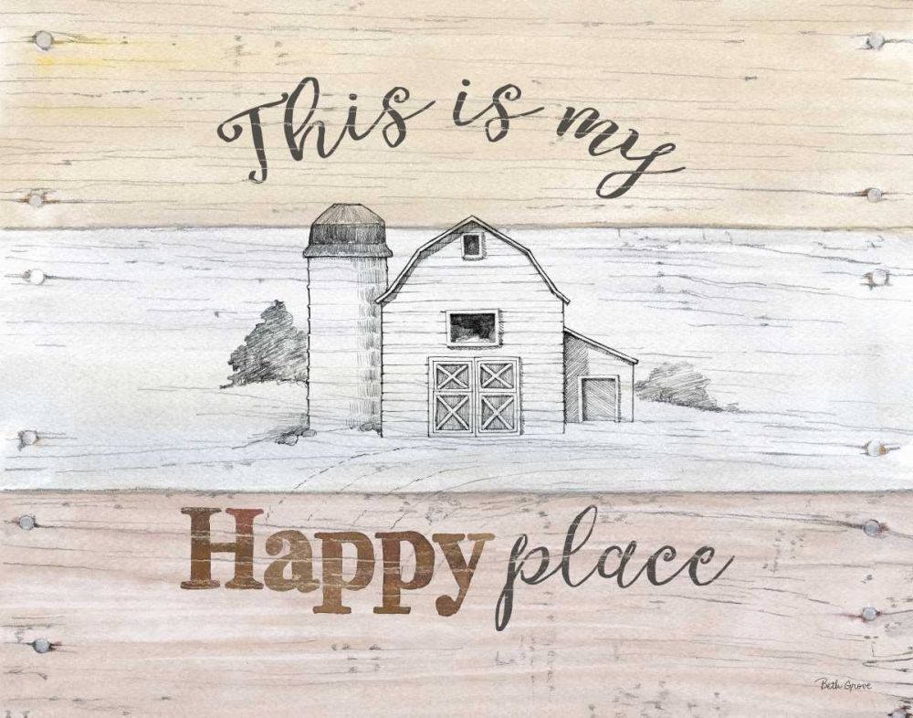 Farmhouse III art print by Beth Grove for $57.95 CAD