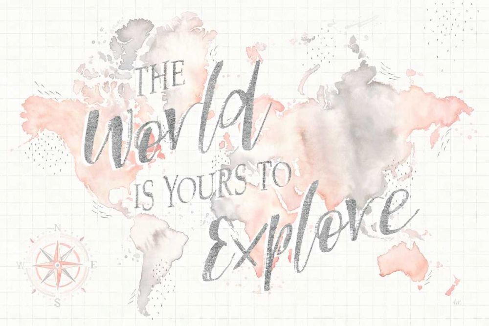 Wonderful World I art print by Laura Marshall for $57.95 CAD