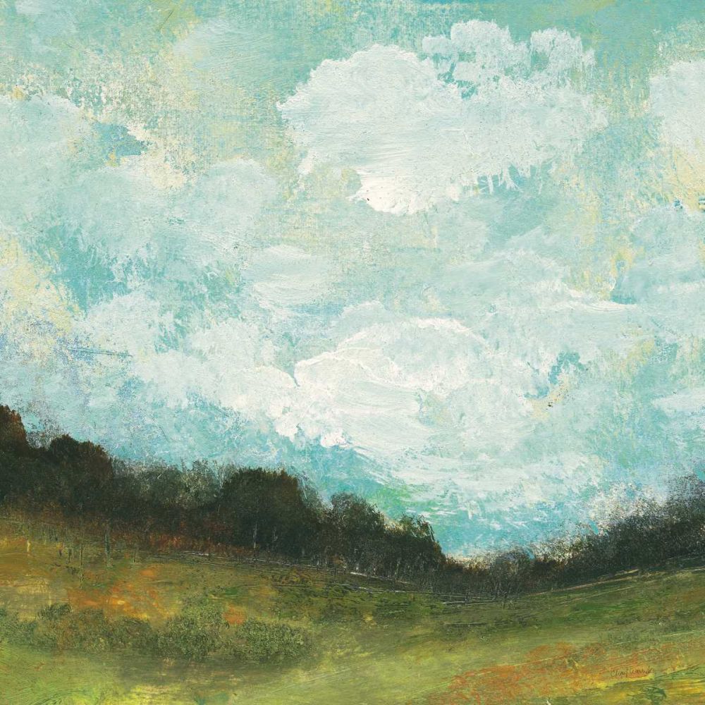 In the Field Square II art print by Cheryl Warrick for $57.95 CAD