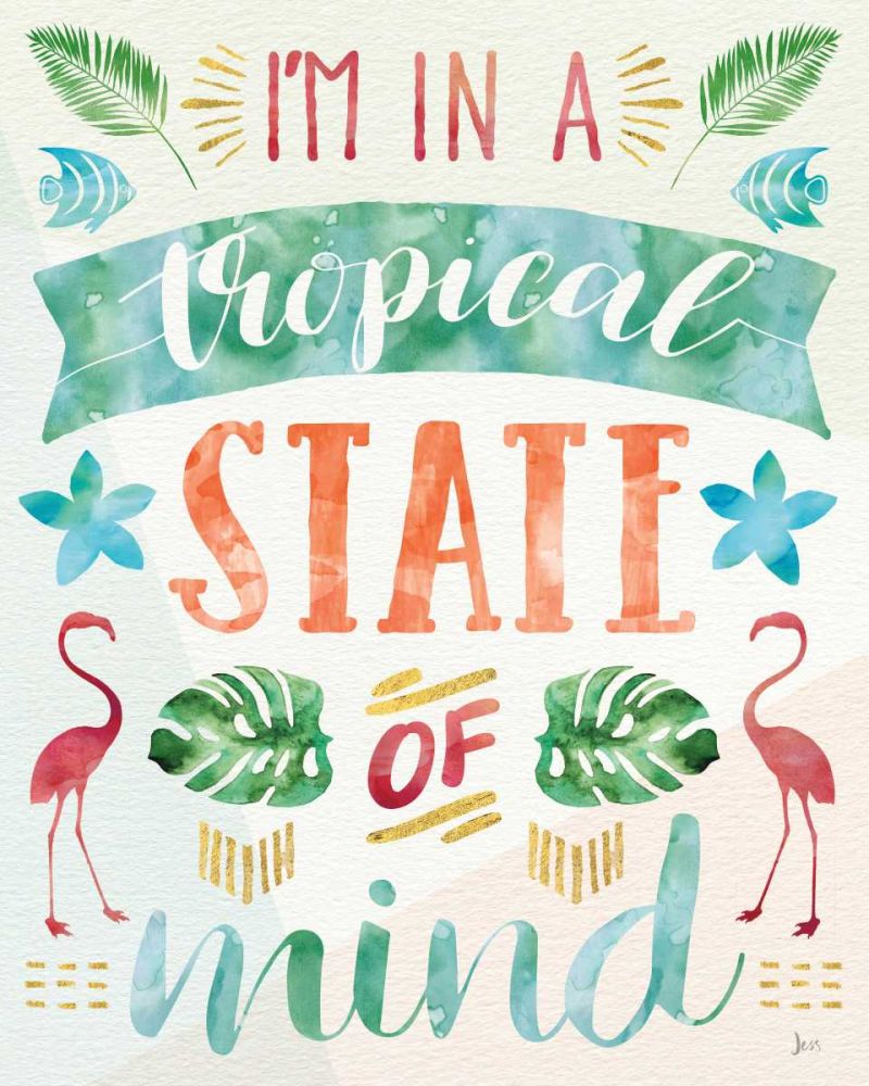 Words of Paradise II art print by Jess Aiken for $57.95 CAD