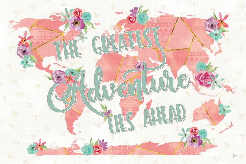 Floral Aspect II art print by Jess Aiken for $57.95 CAD