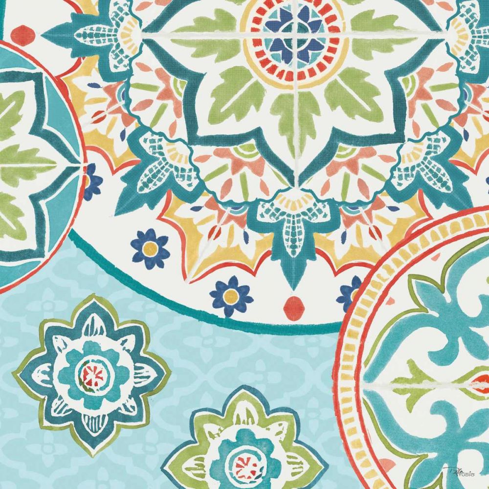Colorful Journey II art print by Pela Studio for $57.95 CAD