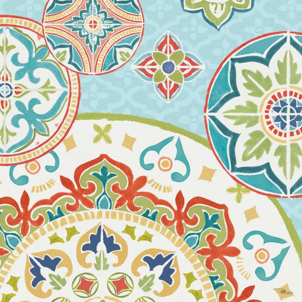 Colorful Journey III art print by Pela Studio for $57.95 CAD