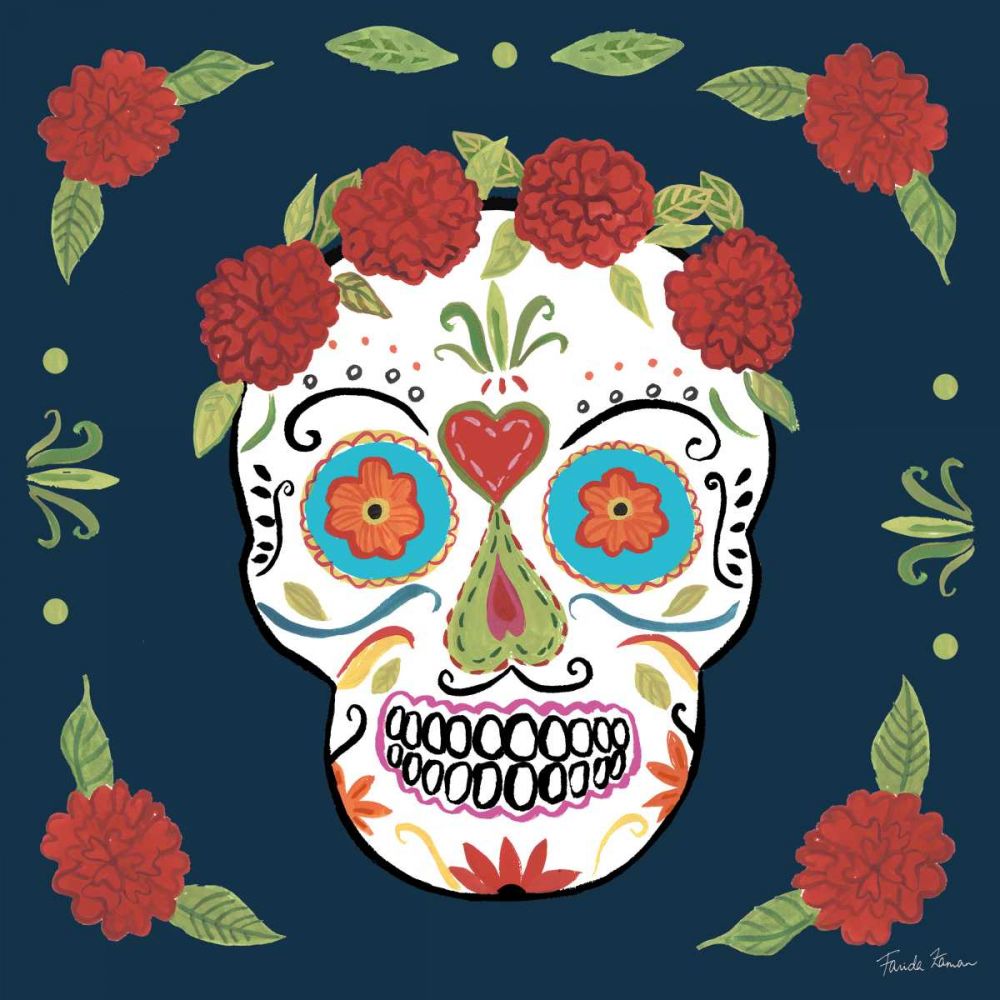 Day of the Dead III art print by Farida Zaman for $57.95 CAD