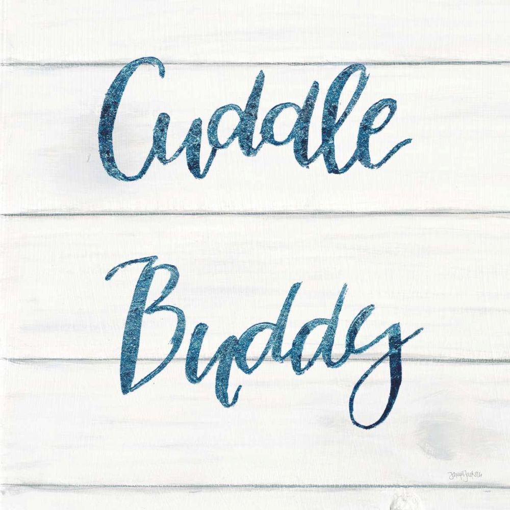 Sweet Baby Boy VI White Wood Sq art print by Jenaya Jackson for $57.95 CAD